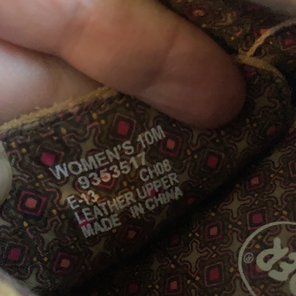 Sperry top sider ankle loafers leather size 10M - Picture 4 of 9